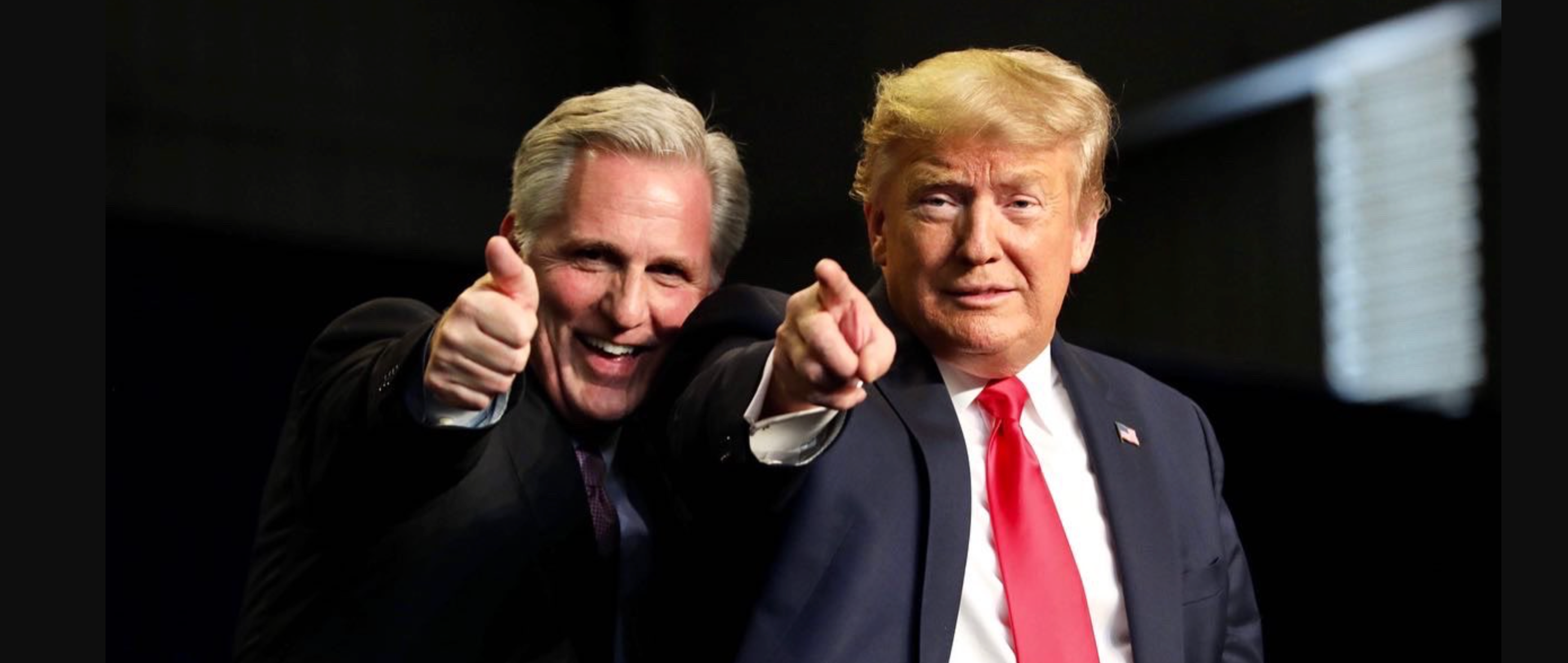 McCarthy and Trump